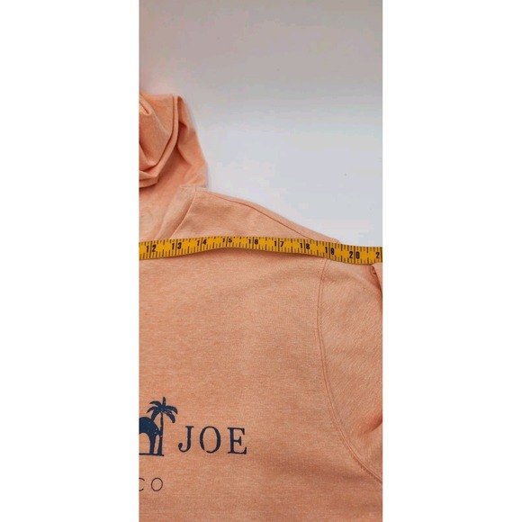 Men's Coral Caribbean Joe Island Supply Light Weight Hoodie Shirt Medium NWT - Picture 8 of 11